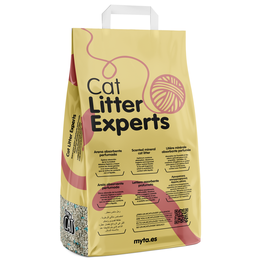 MyCAT Absorbente Perfumada (Pack de 4 bolsas - 20kg)
