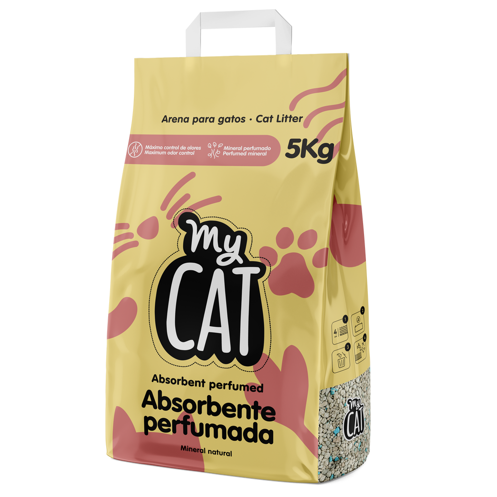 MyCAT Absorbente Perfumada (Pack de 4 bolsas - 20kg)