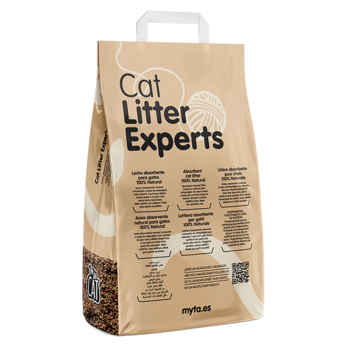 MyCAT Absorbente Natual Rosa (Pack de 4 bolsas - 32L)