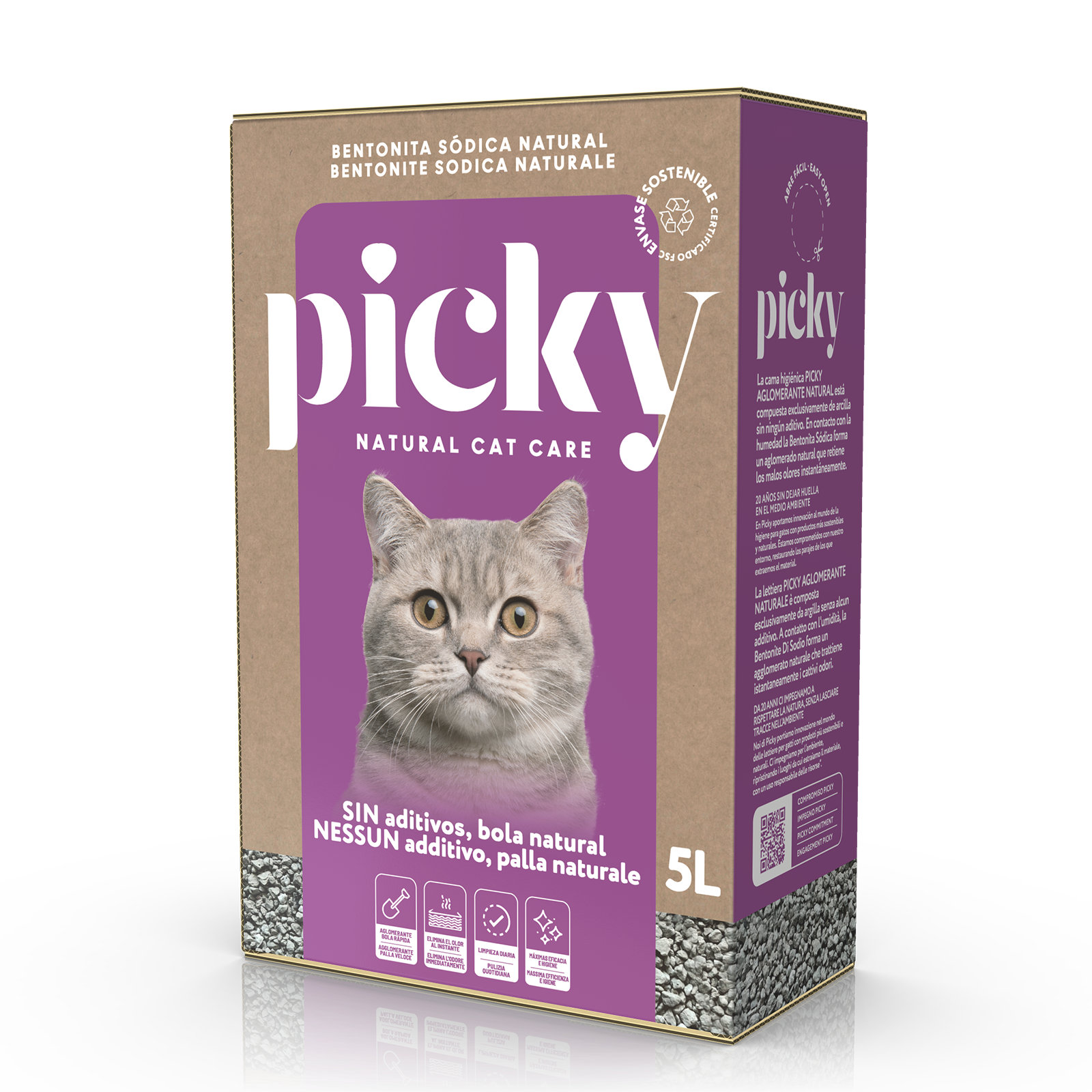 Picky Aglomerante Natural (5L)