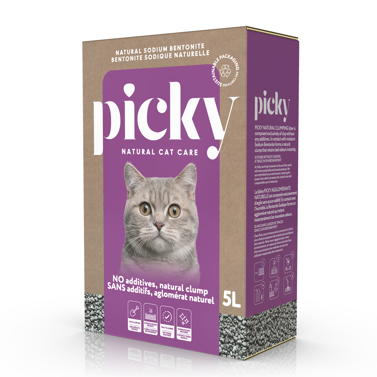 Picky Aglomerante Natural (5L)