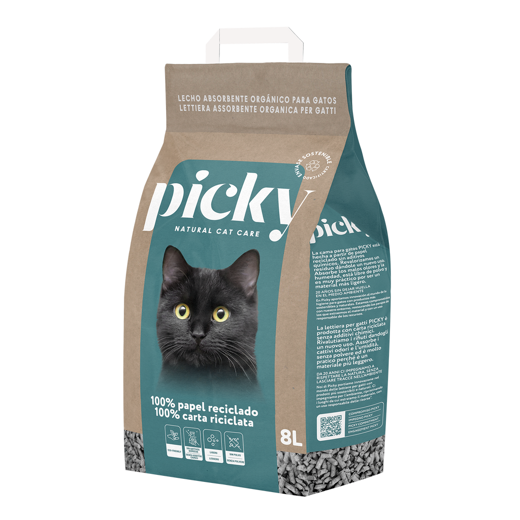 Picky Absorbente Papel Reciclado (8L)